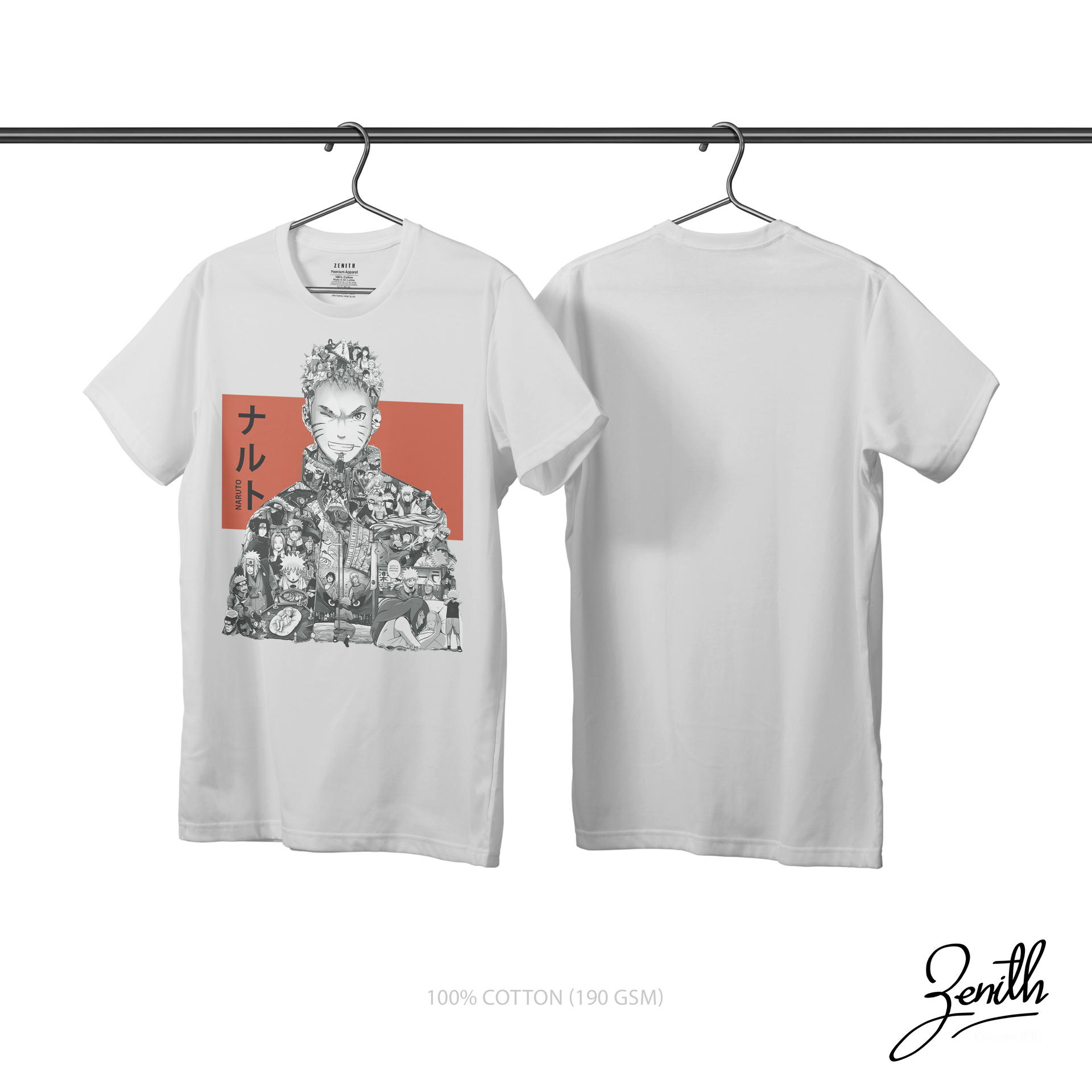 Naruto Collage Tee – Wear Zenith
